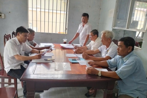 Cần Thơ: Chi hội Cựu CAND xã Thuận Hòa tham gia tích cực các hoạt động cùng Công an xã