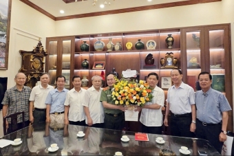 Hội Cựu CAND TP Hà Nội chúc mừng Anh hùng LLVTND Nguyễn Thanh Tùng