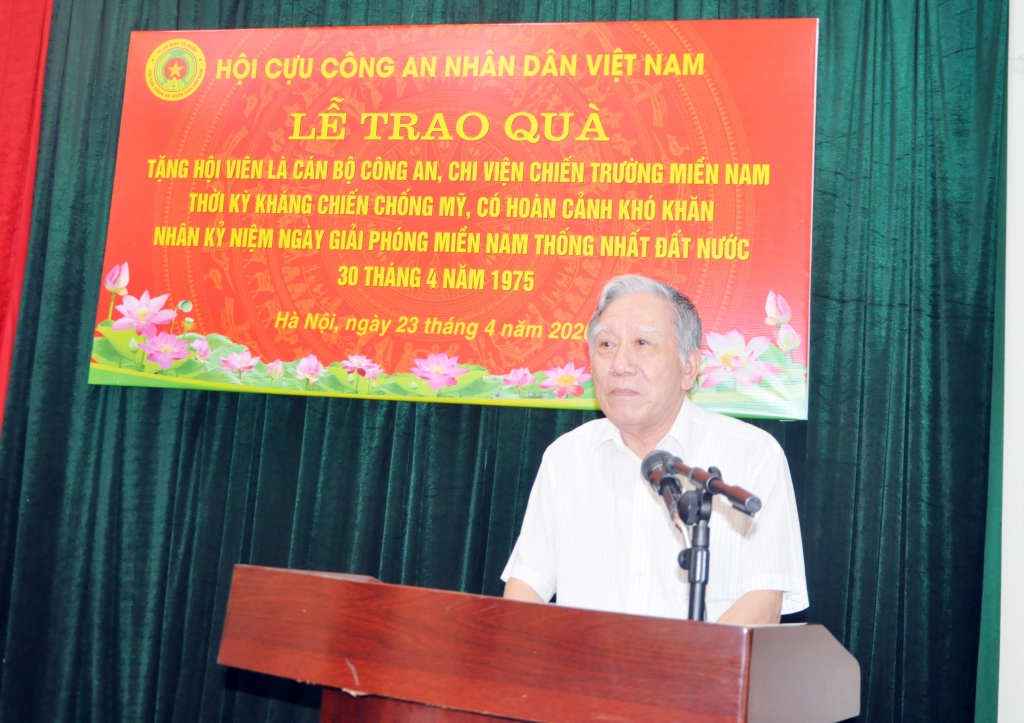 Hội Cựu CAND Việt Nam tri ân cán bộ Công an chi viện chiến trường miền Nam