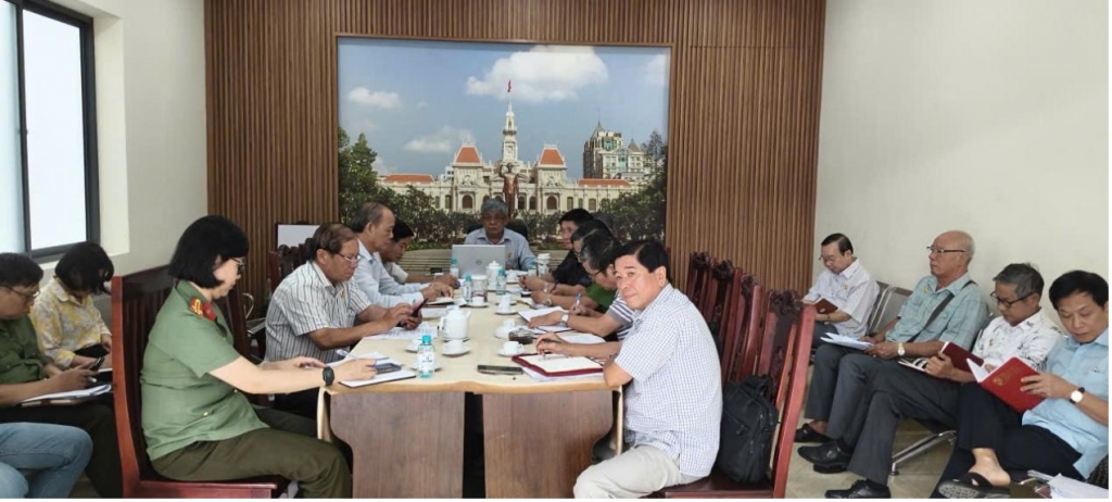 Thường trực Hội Cựu CAND TP.HCM: Sơ kết công tác tháng 4 và triển khai nhiệm vụ trọng tâm tháng 5/2026