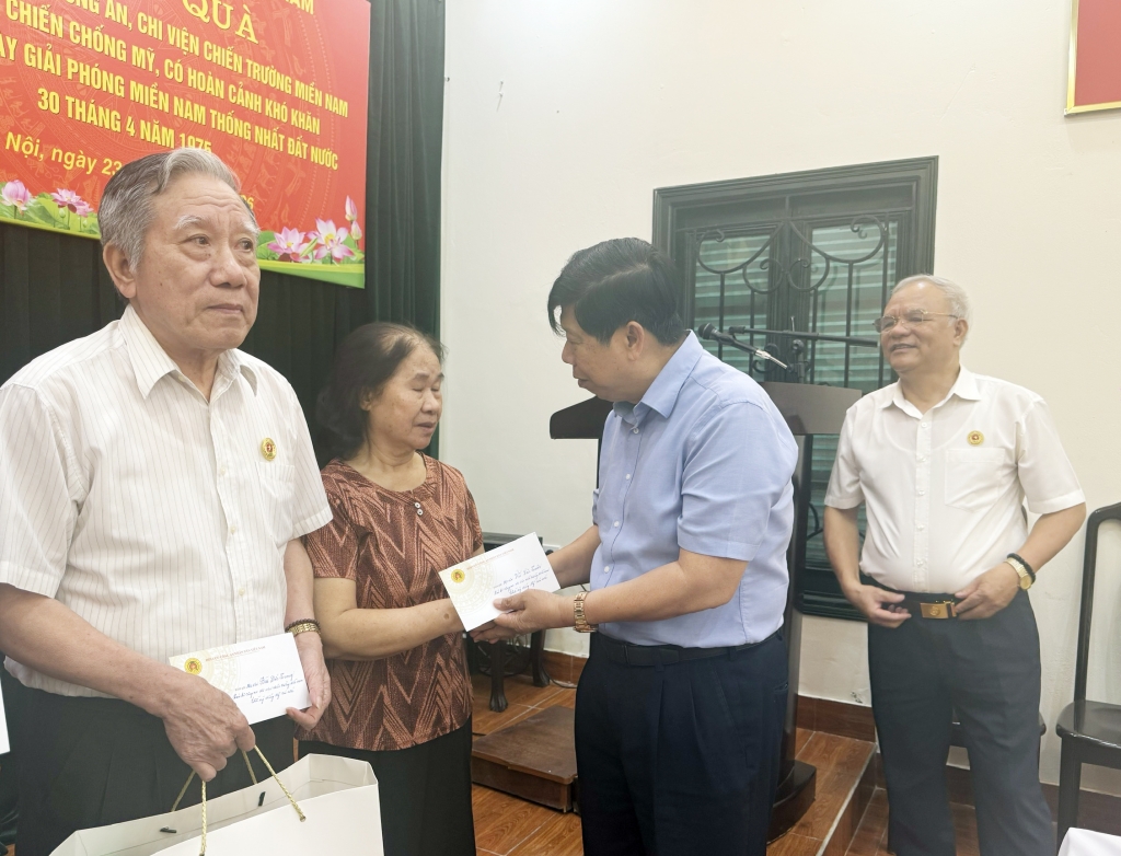 Hội Cựu CAND Việt Nam tri ân cán bộ Công an chi viện chiến trường miền Nam