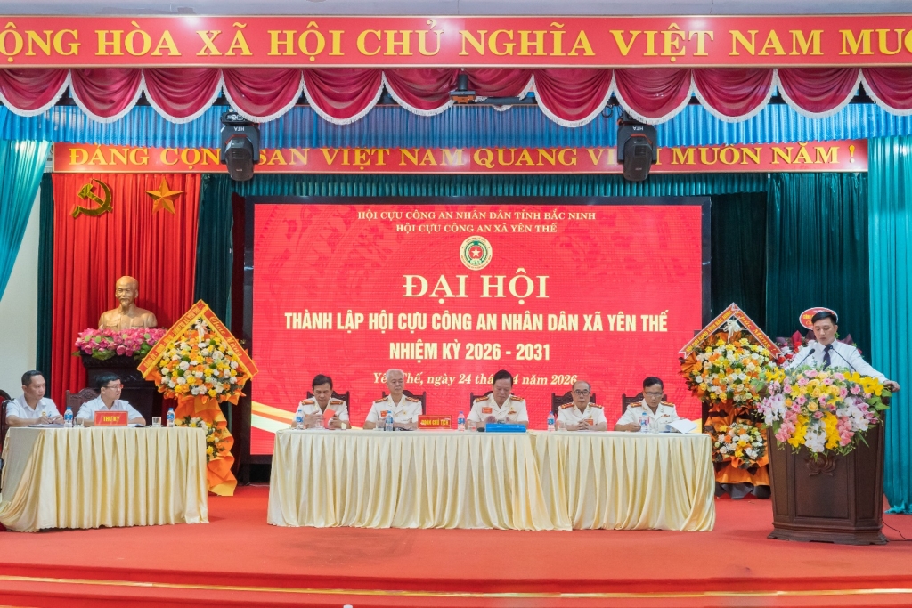 Bắc Ninh: Thành lập Hội Cựu CAND xã Yên Thế nhiệm kỳ 2026 - 2031