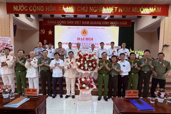 Bắc Ninh: Thành lập Hội Cựu CAND xã Văn Môn nhiệm kỳ 2026 - 2031