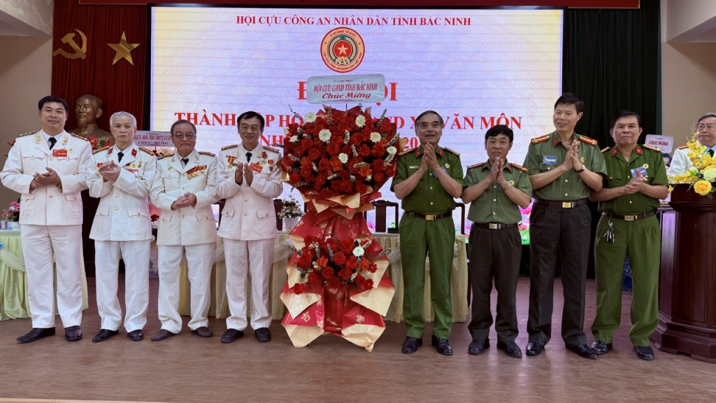 Bắc Ninh: Thành lập Hội Cựu CAND xã Văn Môn nhiệm kỳ 2026 - 2031