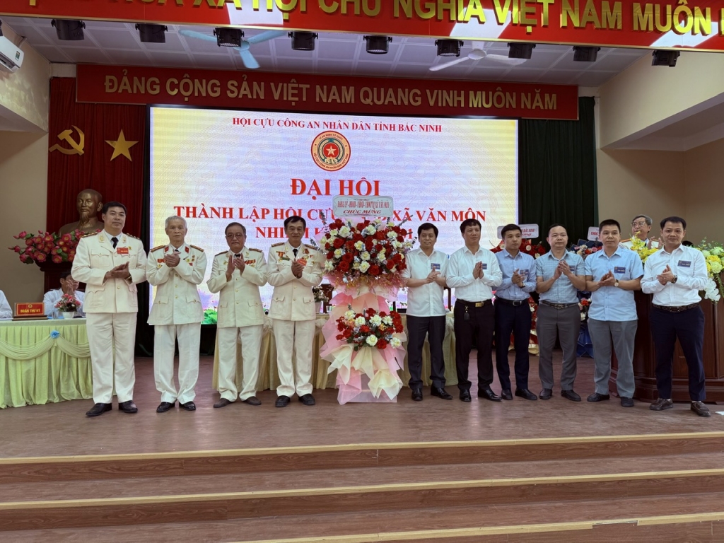 Bắc Ninh: Thành lập Hội Cựu CAND xã Văn Môn nhiệm kỳ 2026   2031