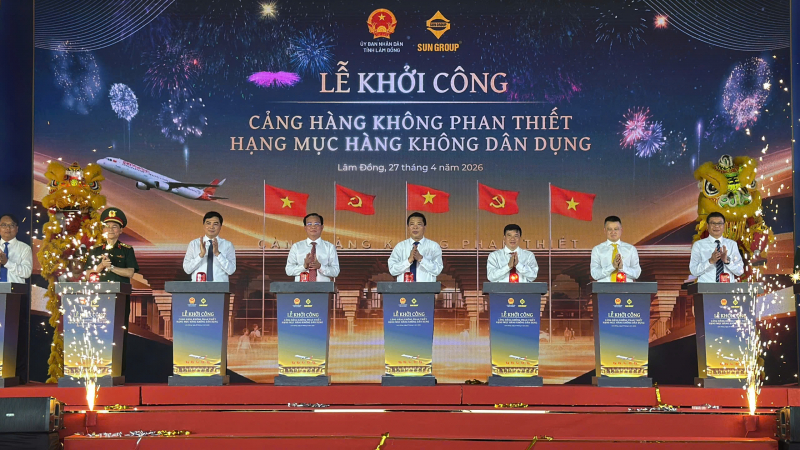 Khởi công Cảng hàng không dân dung Phan Thiết -0