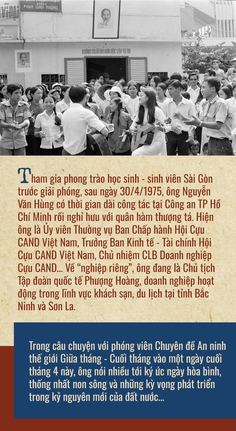 Ký ức ngày hòa bình và kỳ vọng kỷ nguyên mới