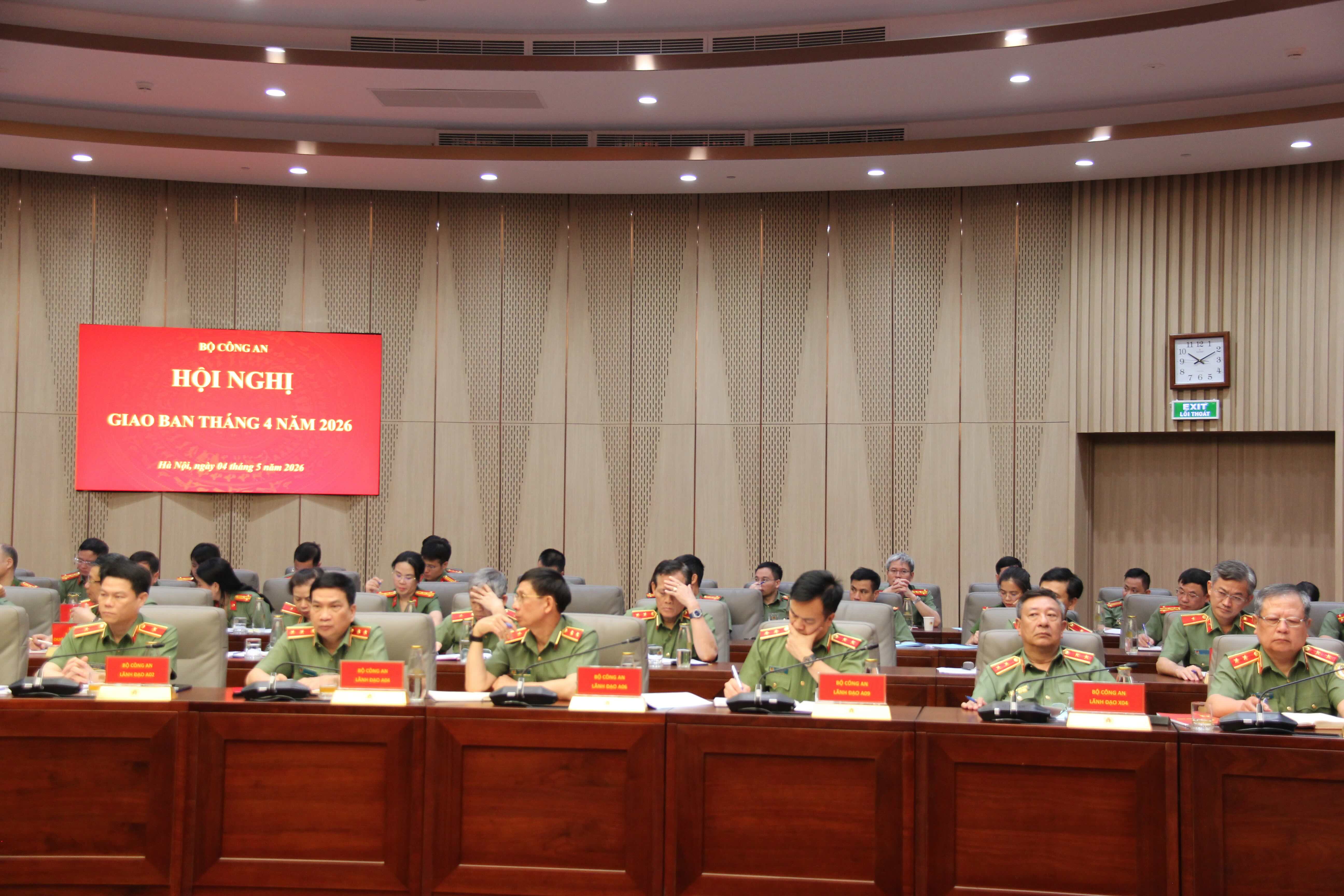 Bộ Công an triển khai nhiệm vụ tháng 5/2026: Giữ vững an ninh, trật tự, đẩy mạnh chuyển đổi số -1