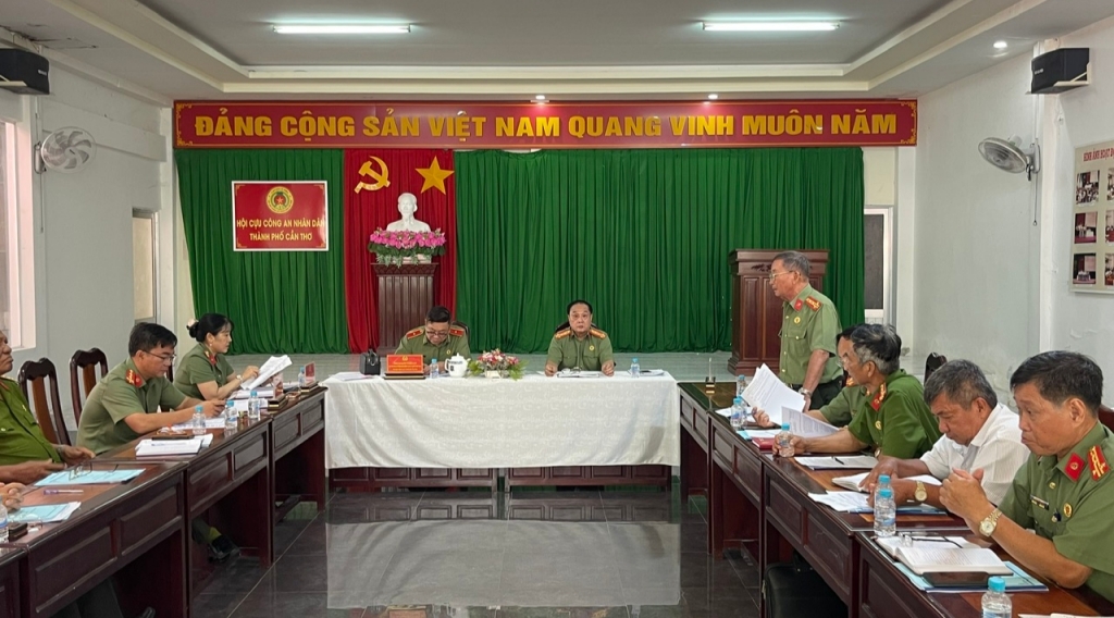 Cần Thơ: Tập trung triển khai Điều lệ sửa đổi và kiện toàn tổ chức Hội Cựu CAND các cấp