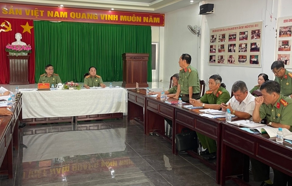 Cần Thơ: Tập trung triển khai Điều lệ sửa đổi và kiện toàn tổ chức Hội Cựu CAND các cấp