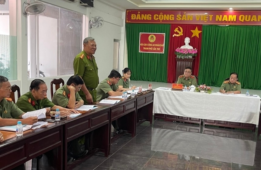 Cần Thơ: Tập trung triển khai Điều lệ sửa đổi và kiện toàn tổ chức Hội Cựu CAND các cấp