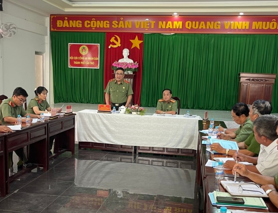 Cần Thơ: Tập trung triển khai Điều lệ sửa đổi và kiện toàn tổ chức Hội Cựu CAND các cấp