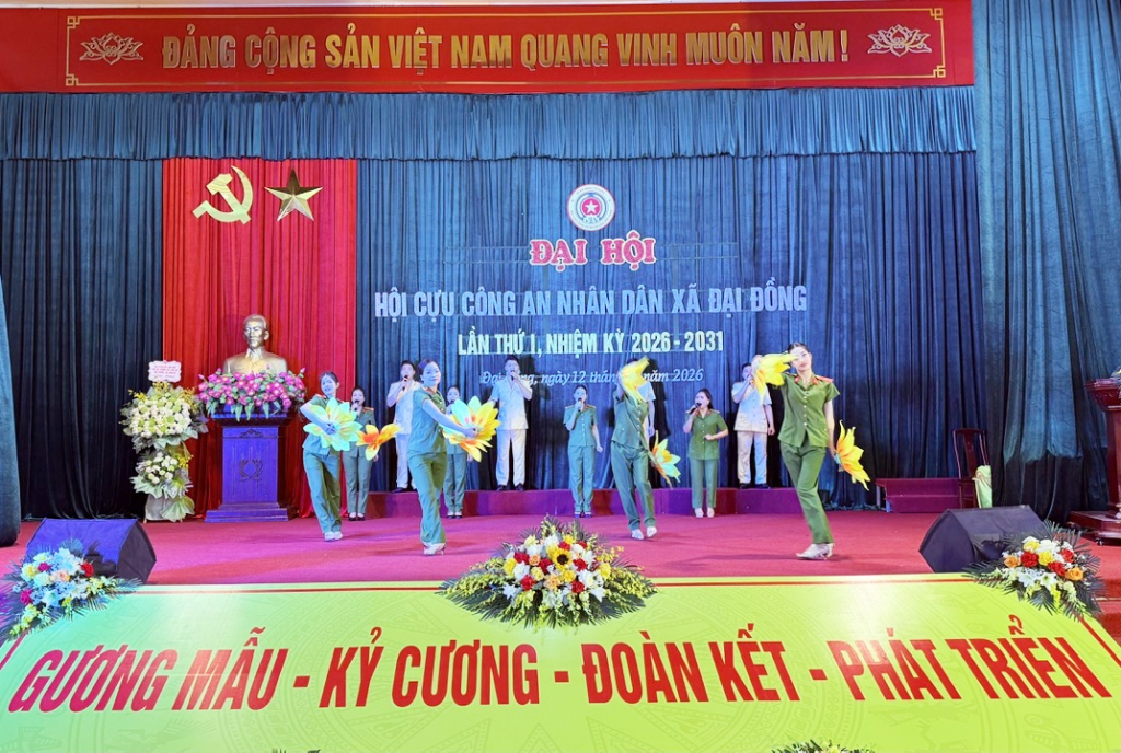 Bắc Ninh: Hội Cựu CAND xã Đại Đồng tổ chức Đại hội lần thứ nhất, nhiệm kỳ 2026 – 2031