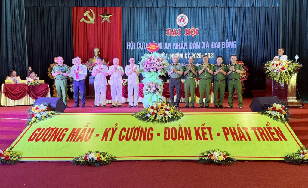 Bắc Ninh: Hội Cựu CAND xã Đại Đồng tổ chức Đại hội lần thứ nhất, nhiệm kỳ 2026 – 2031