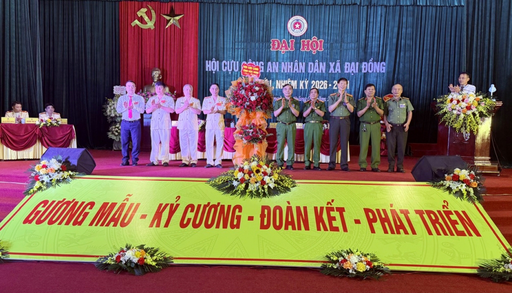 Bắc Ninh: Hội Cựu CAND xã Đại Đồng tổ chức Đại hội lần thứ nhất, nhiệm kỳ 2026 – 2031
