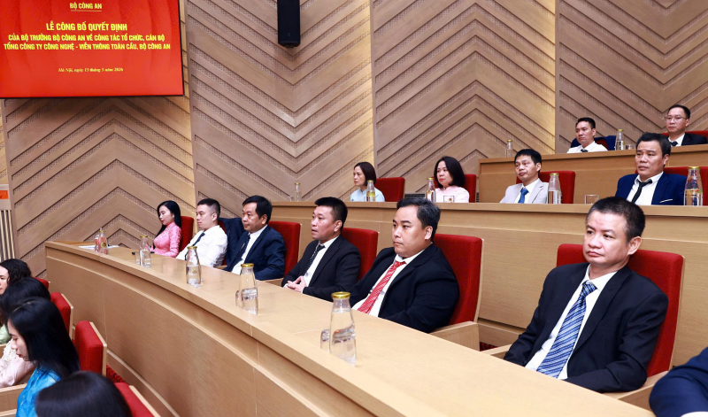 Ra mắt Tổng công ty Công nghệ - Viễn thông Toàn cầu (GTEL) trực thuộc Bộ Công an -1