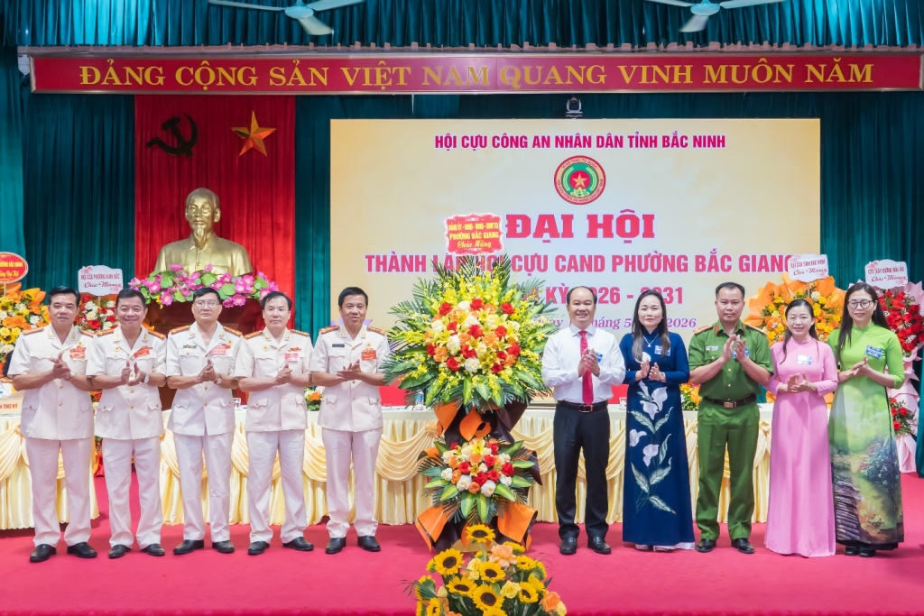 Bắc Ninh: Thành lập Hội Cựu CAND phường Bắc Giang, nhiệm kỳ 2026 - 2031