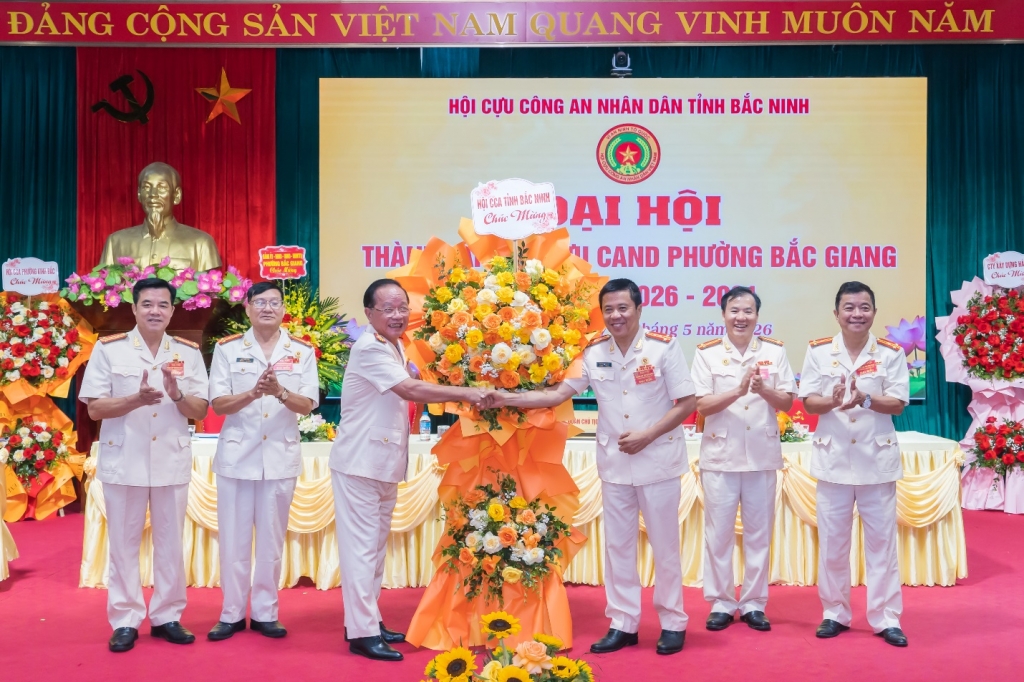 Bắc Ninh: Thành lập Hội Cựu CAND phường Bắc Giang, nhiệm kỳ 2026 - 2031