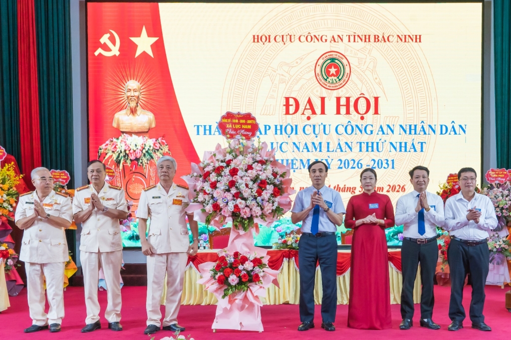 Thành lập Hội Cựu CAND xã Lục Nam, tỉnh Bắc Ninh nhiệm kỳ 2026 – 2031