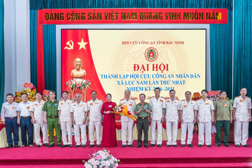 Thành lập Hội Cựu CAND xã Lục Nam, tỉnh Bắc Ninh nhiệm kỳ 2026 – 2031
