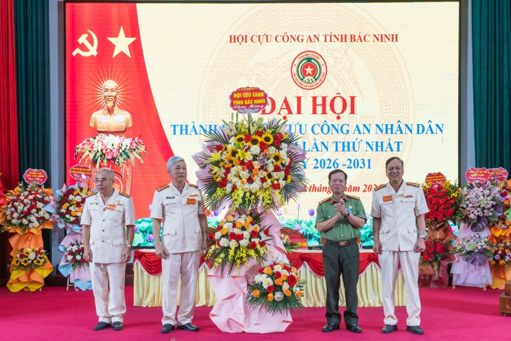 Thành lập Hội Cựu CAND xã Lục Nam, tỉnh Bắc Ninh nhiệm kỳ 2026 – 2031