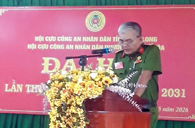 Vĩnh Long: Thành lập Hội Cựu CAND phường Nguyệt Hóa nhiệm kỳ 2026 - 2031