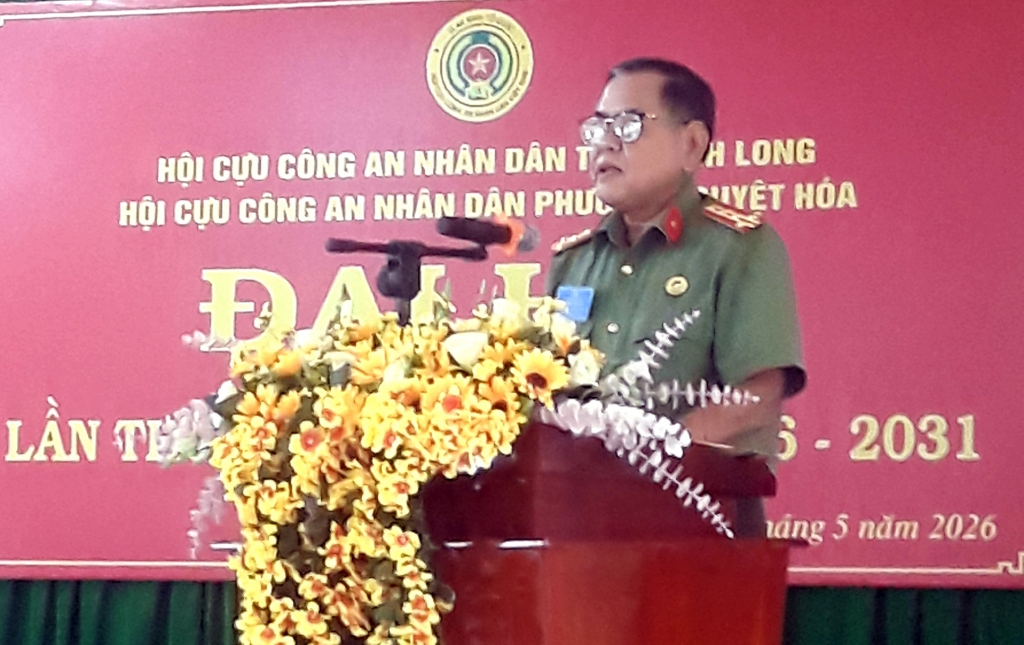 Vĩnh Long: Thành lập Hội Cựu CAND phường Nguyệt Hóa nhiệm kỳ 2026 - 2031