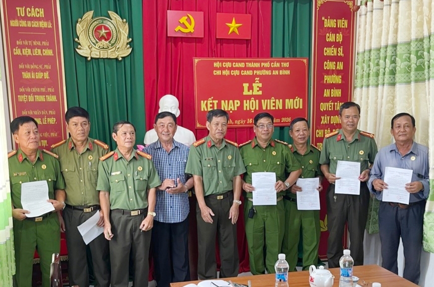 Cần Thơ: Chi hội Cựu CAND phường An Bình chú trọng phát triển hội viên và nâng cao chất lượng sinh hoạt