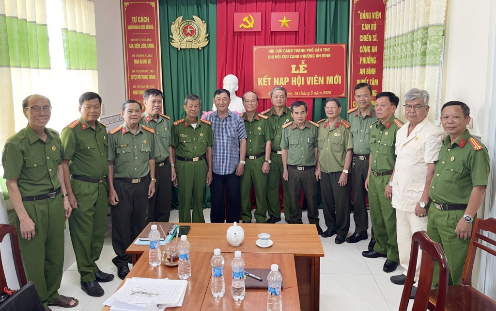 Cần Thơ: Chi hội Cựu CAND phường An Bình chú trọng phát triển hội viên và nâng cao chất lượng sinh hoạt