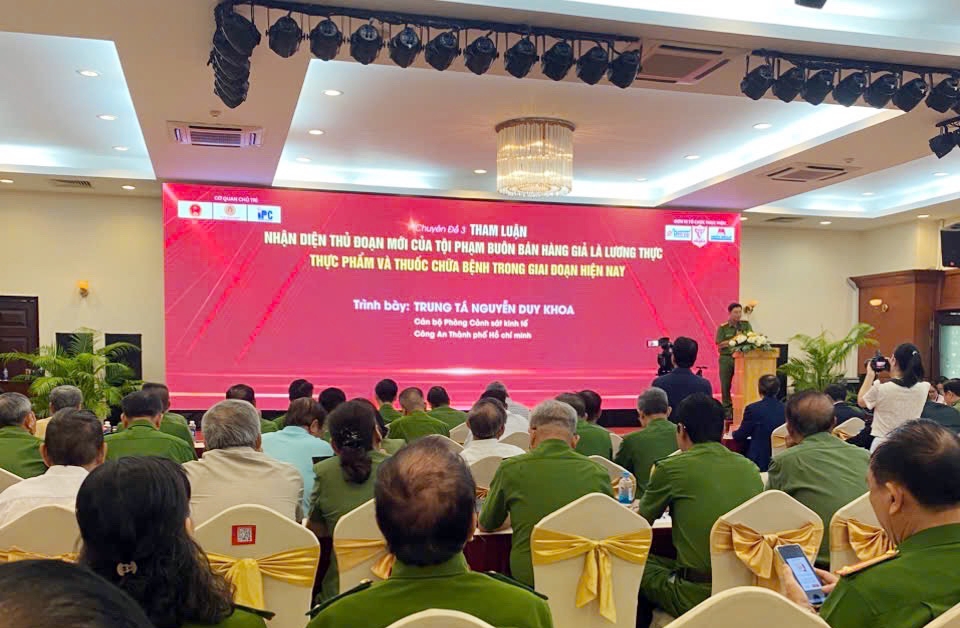 Hội Cựu CAND TP.HCM: Tập huấn nâng cao kiến thức phòng chống gian lận thương mại và hàng giả