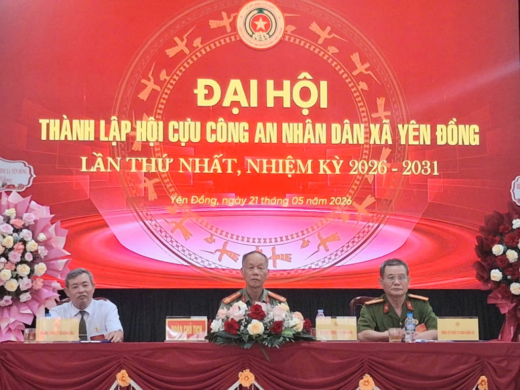 Ninh Bình: Thành lập Hội Cựu CAND xã Yên Đồng, nhiệm kỳ 2026 – 2031