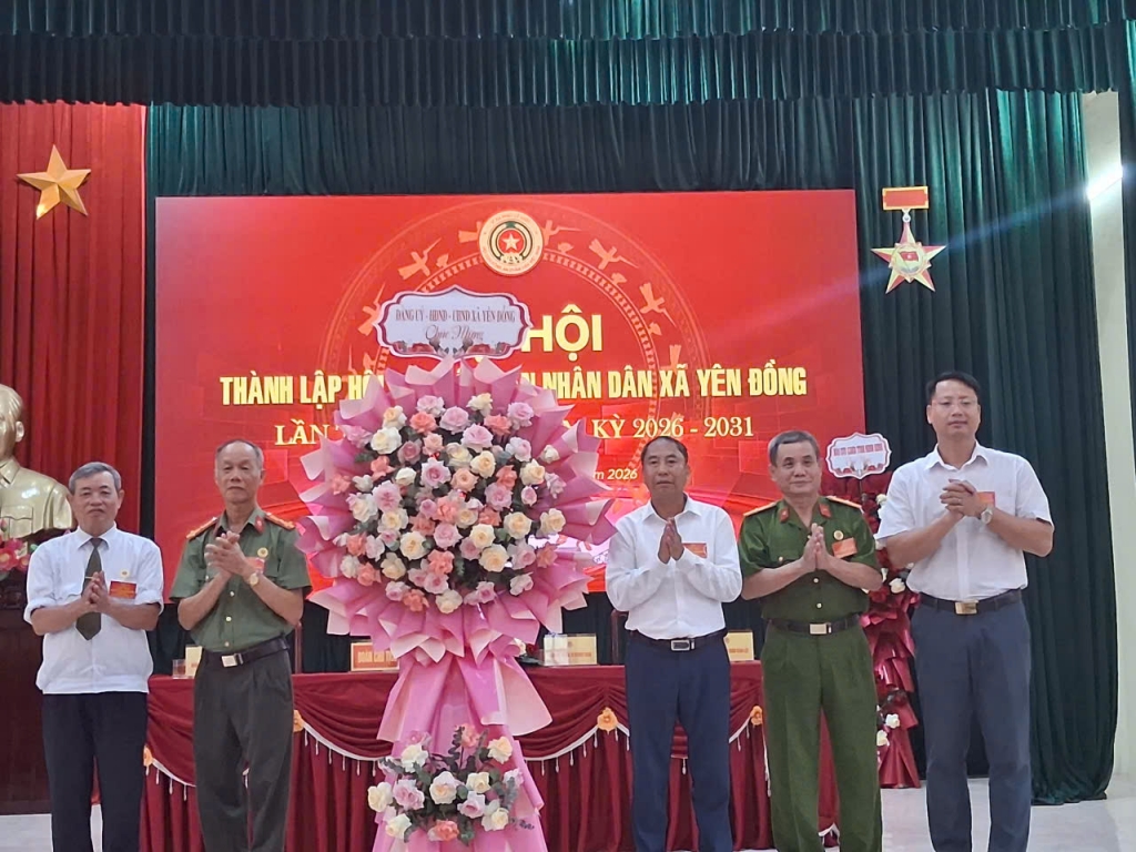 Ninh Bình: Thành lập Hội Cựu CAND xã Yên Đồng, nhiệm kỳ 2026 – 2031