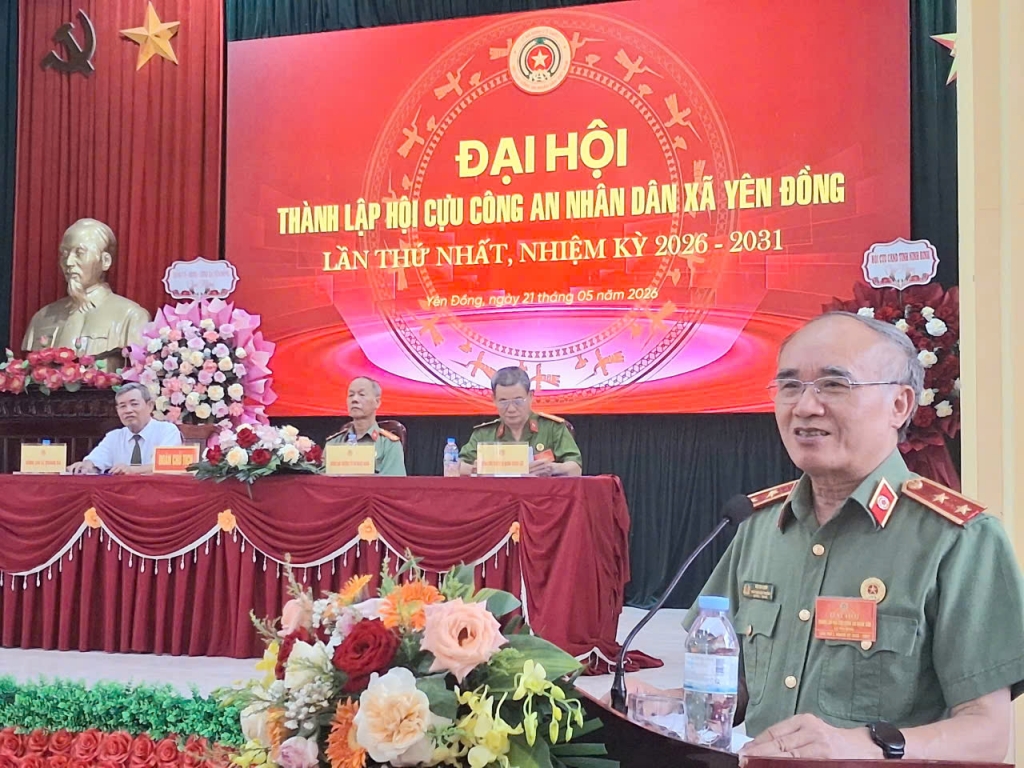 Ninh Bình: Thành lập Hội Cựu CAND xã Yên Đồng, nhiệm kỳ 2026 – 2031