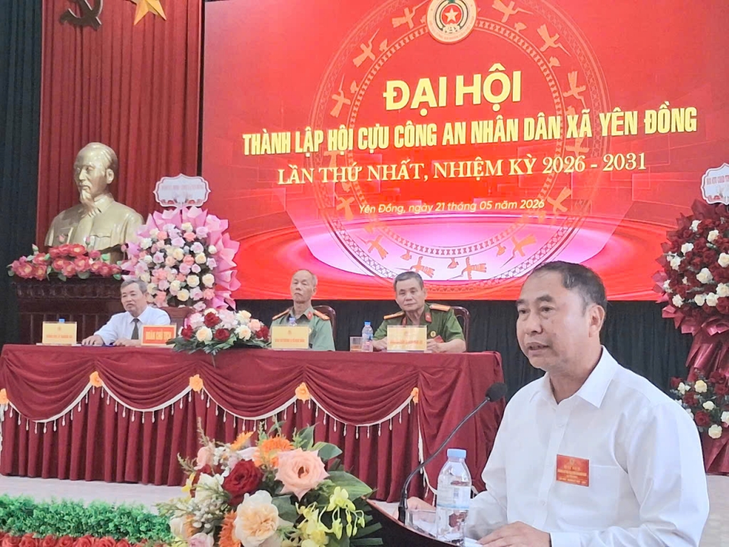 Ninh Bình: Thành lập Hội Cựu CAND xã Yên Đồng, nhiệm kỳ 2026 – 2031