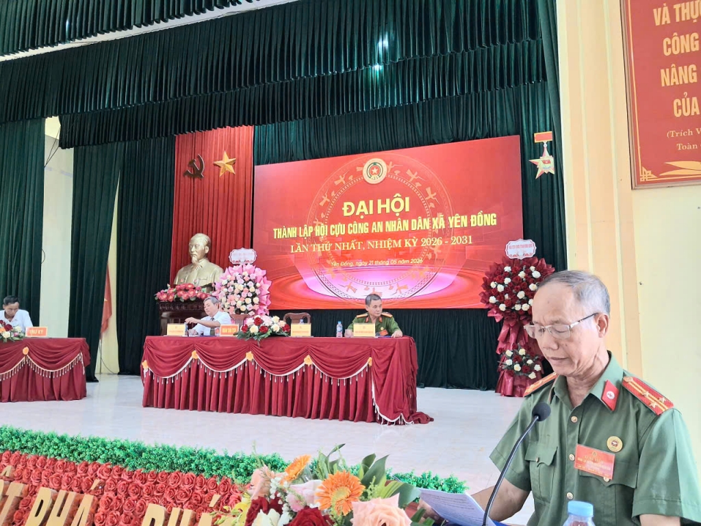 Ninh Bình: Thành lập Hội Cựu CAND xã Yên Đồng, nhiệm kỳ 2026 – 2031