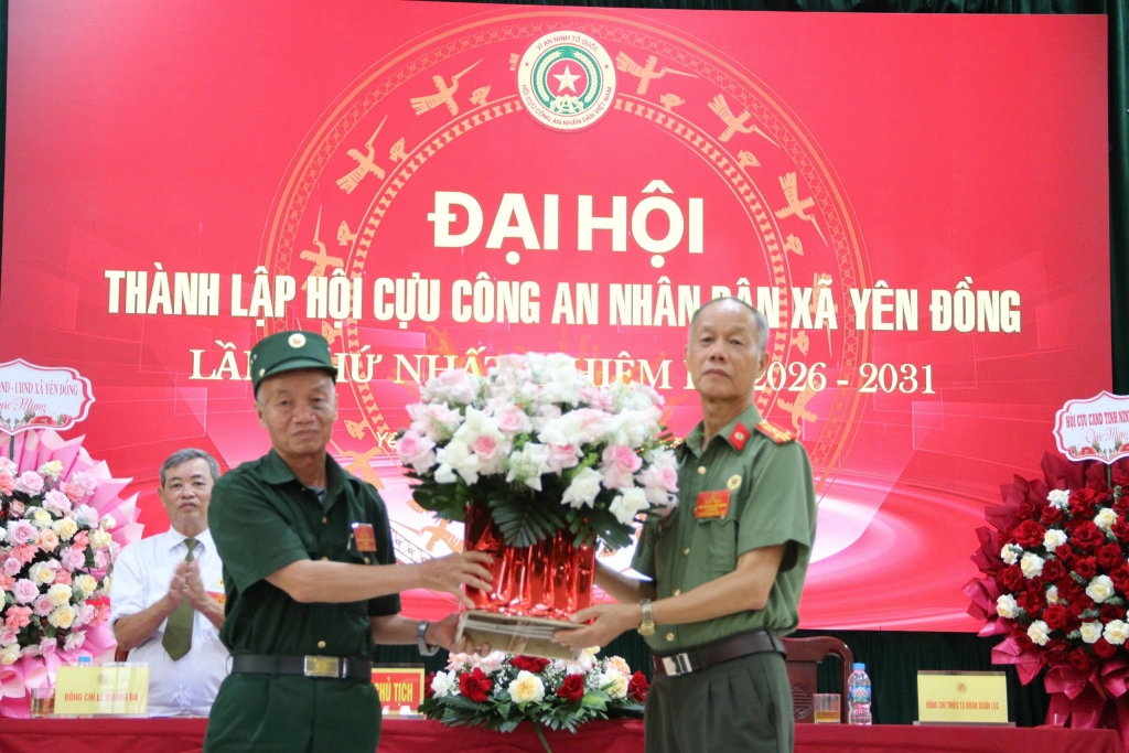 Ninh Bình: Thành lập Hội Cựu CAND xã Yên Đồng, nhiệm kỳ 2026 – 2031