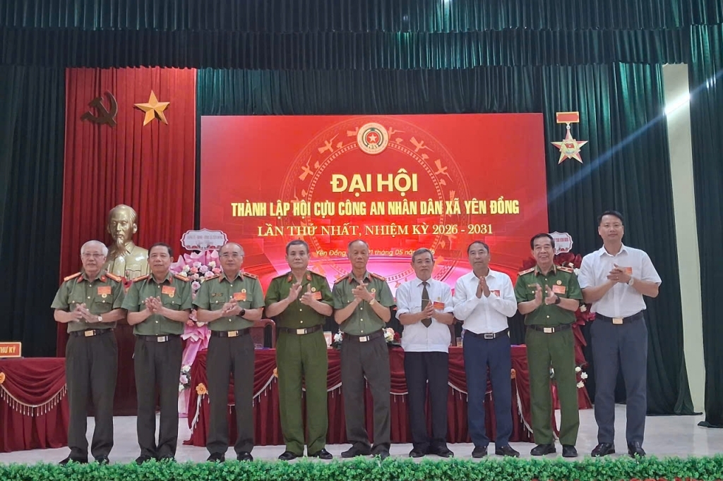 Ninh Bình: Thành lập Hội Cựu CAND xã Yên Đồng, nhiệm kỳ 2026 – 2031