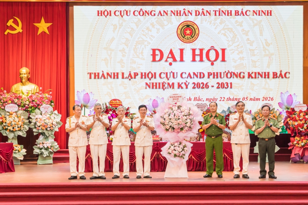 Bắc Ninh: Thành lập Hội Cựu CAND phường Kinh Bắc, nhiệm kỳ 2026 - 2031