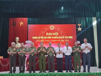 Ninh Bình: Thành lập Hội Cựu CAND xã Yên Đồng, nhiệm kỳ 2026 – 2031