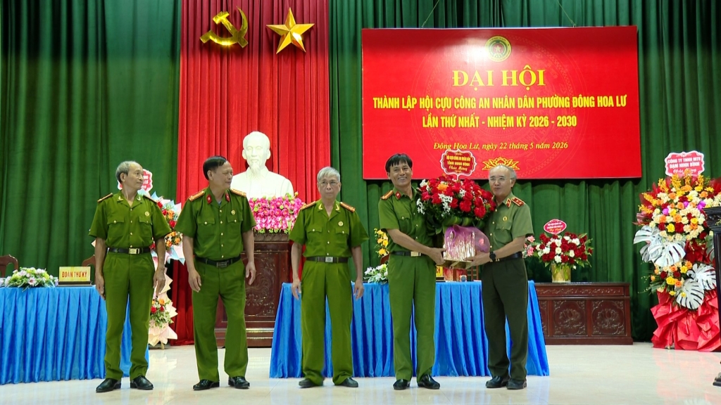 Ninh Bình: Thành lập Hội Cựu CAND phường Đông Hoa Lư, nhiệm kỳ 2026 - 2030