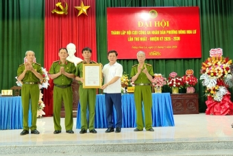 Ninh Bình: Thành lập Hội Cựu CAND phường Đông Hoa Lư, nhiệm kỳ 2026 - 2030