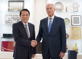 Bộ trưởng Lương Tam Quang hội đàm với Trợ lý Tổng thống, Chủ tịch Hội đồng biển Nga