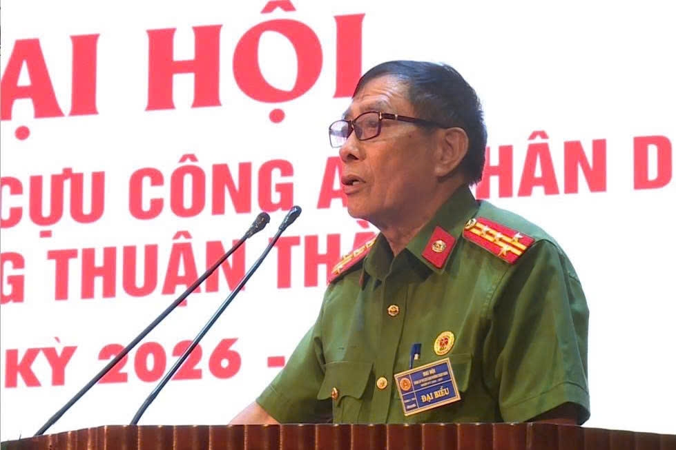 Bắc Ninh: Thành lập Hội Cựu CAND phường Thuận Thành, nhiệm kỳ 2026 - 2031