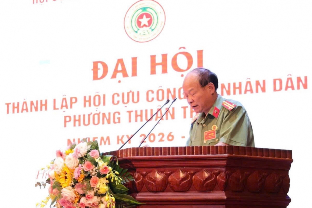 Bắc Ninh: Thành lập Hội Cựu CAND phường Thuận Thành, nhiệm kỳ 2026 - 2031