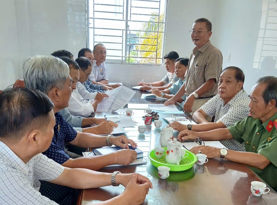 Cần Thơ: Hướng dẫn hoàn thành hồ sơ thành lập Hội Cựu CAND cấp xã theo quy định mới