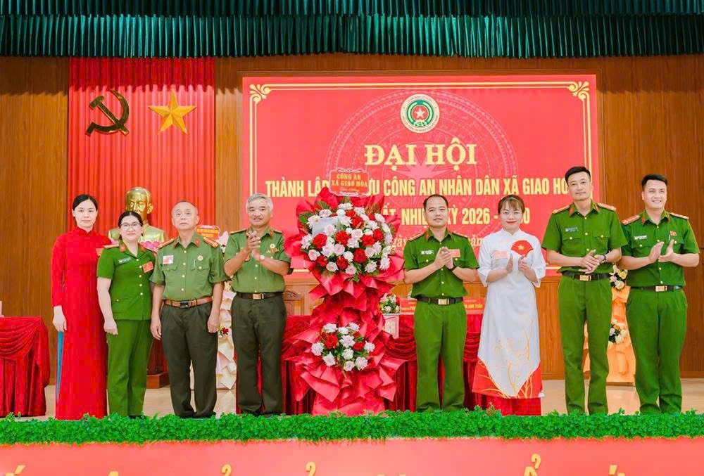 Ninh Bình: Thành lập Hội Cựu CAND xã Giao Hòa, nhiệm kỳ 2026 - 2030