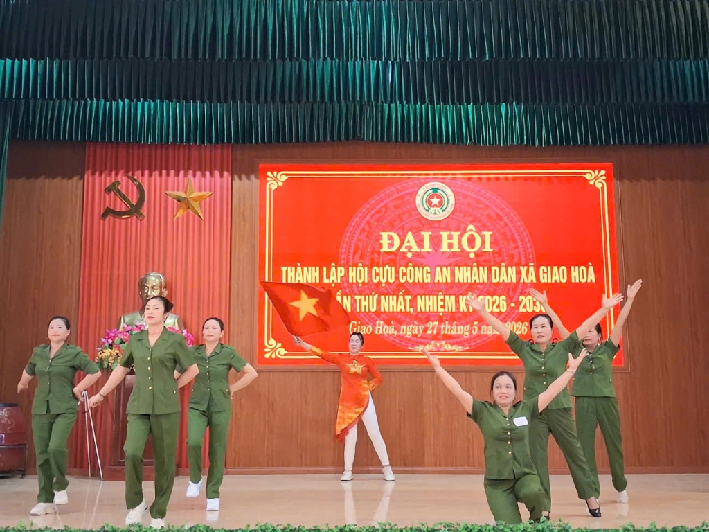 Ninh Bình: Thành lập Hội Cựu CAND xã Giao Hòa, nhiệm kỳ 2026 - 2030