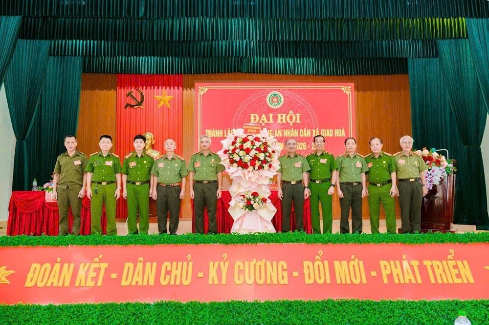 Ninh Bình: Thành lập Hội Cựu CAND xã Giao Hòa, nhiệm kỳ 2026 - 2030