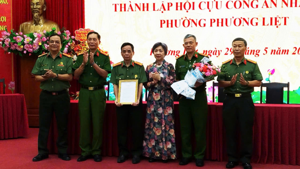Hà Nội: Thành lập Hội Cựu CAND phường Phương Liệt, nhiệm kỳ 2026 - 2031