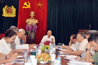 Thường trực Hội Cựu CAND Việt Nam sơ kết hoạt động tháng 4,5 và triển khai nhiệm vụ tháng 6/2026